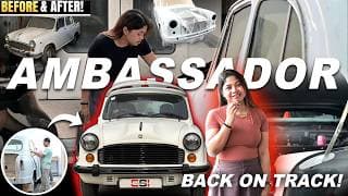 HERITAGE ON WHEELS: Beautifully Restored Hindustan Ambassador II@Car Squad IndiaII